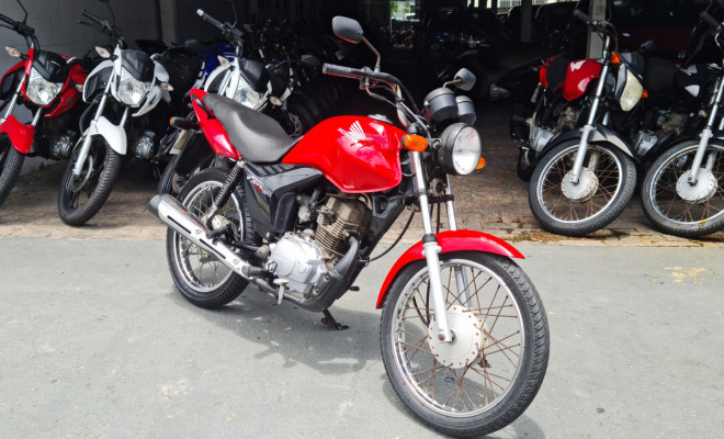 🏍 Honda CG 125 Fan ES 2013 — Partida Elétrica — Econômica — Excelente Estado-0