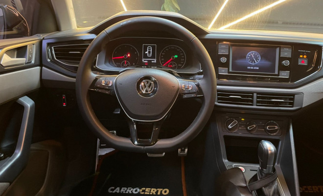 VW - VolksWagen VIRTUS Comfort. 200 1.0 Aut 2018 Flex  ESPAÇO E SEGURANÇA-5