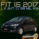 HONDA FIT LX 1.5 AUT. 2017 | ÚNICA DONA E 58 MIL KM.-14