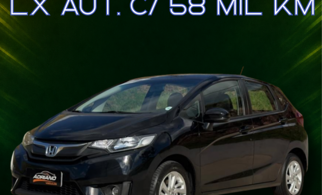 HONDA FIT LX 1.5 AUT. 2017 | ÚNICA DONA E 58 MIL KM.-14