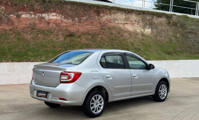 RENAULT LOGAN EXPR. AVANTAGE 1.0 2018 | ESPAÇO, ECONOMIA E PROCEDÊNCIA DE ÚNICA DONA.-2