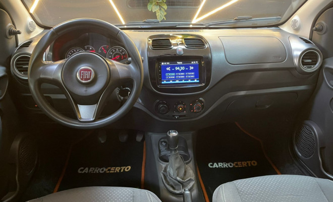 Fiat Grand Siena ATTRACTIVE 1.0  2021 Flex   oportunidade 100% FINANCIADO-4