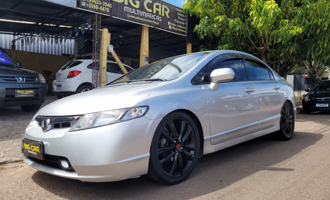 Honda Civic Sedan LXS 1.8/1.8 Flex 16V Aut. 4p 2007 Gasolina-14