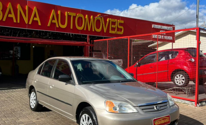 Honda Civic Sedan LX 1.7 16V 115cv Mec. 4p 2001 Gasolina-5