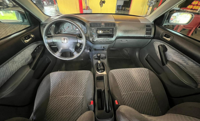 Honda Civic Sedan LX 1.7 16V 115cv Mec. 4p 2001 Gasolina-7