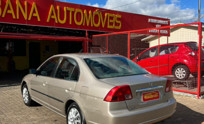 Honda Civic Sedan LX 1.7 16V 115cv Mec. 4p 2001 Gasolina-1