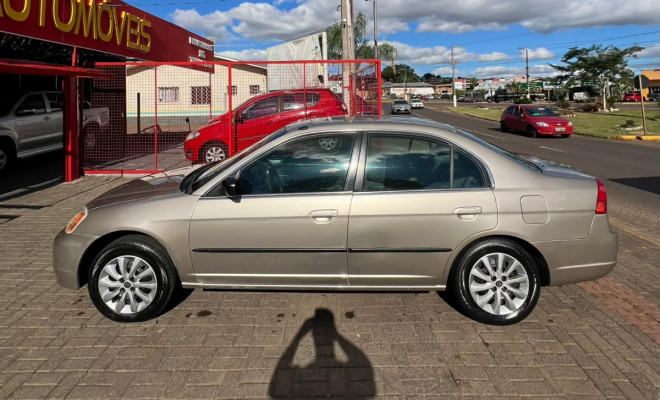 Honda Civic Sedan LX 1.7 16V 115cv Mec. 4p 2001 Gasolina-0