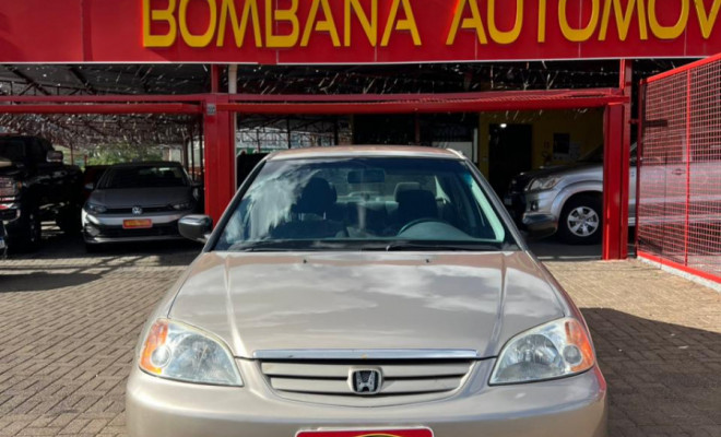 Honda Civic Sedan LX 1.7 16V 115cv Mec. 4p 2001 Gasolina-6
