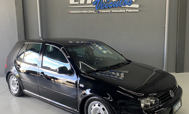 VW - VolksWagen Golf 1.6Mi/ 1.6Mi Gener./Black & Silver 2003 Gasolina-2