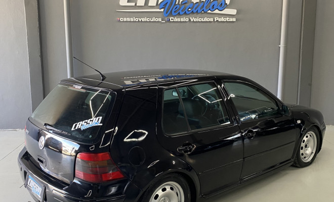 VW - VolksWagen Golf 1.6Mi/ 1.6Mi Gener./Black & Silver 2003 Gasolina-0