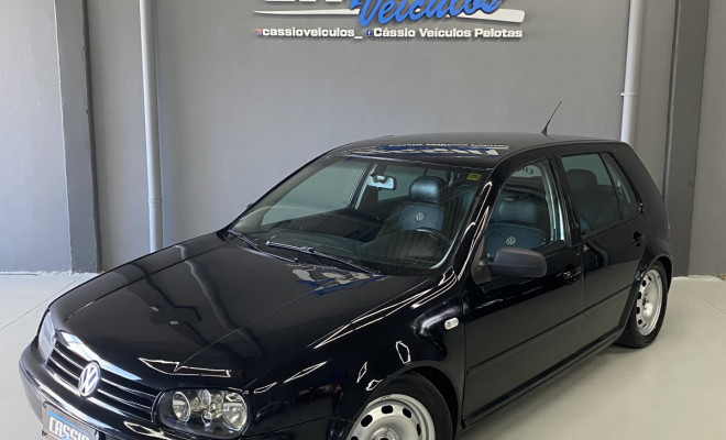 VW - VolksWagen Golf 1.6Mi/ 1.6Mi Gener./Black & Silver 2003 Gasolina