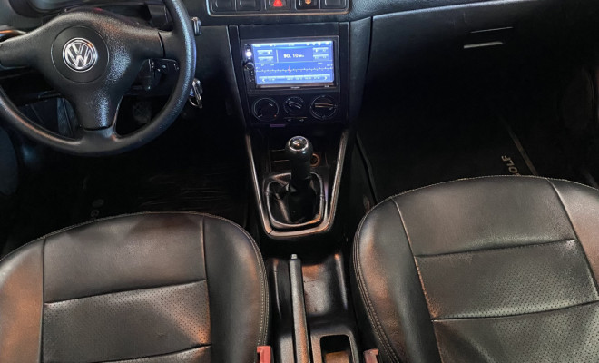 VW - VolksWagen Golf 1.6Mi/ 1.6Mi Gener./Black & Silver 2003 Gasolina-3