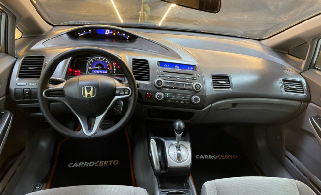 Honda Civic Sedan LXS 1.8 Aut. 2009 Flex   Esportivo e seguro-4