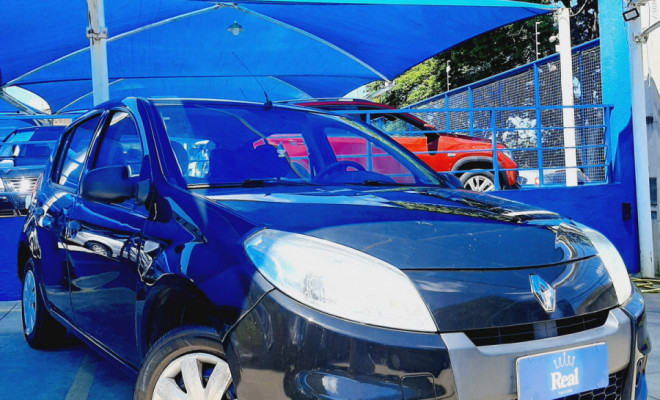 Renault SANDERO Authentique Hi-Flex 1.0 16V 5p 2013 Flex-1