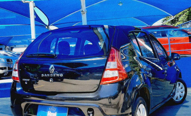 Renault SANDERO Authentique Hi-Flex 1.0 16V 5p 2013 Flex-2