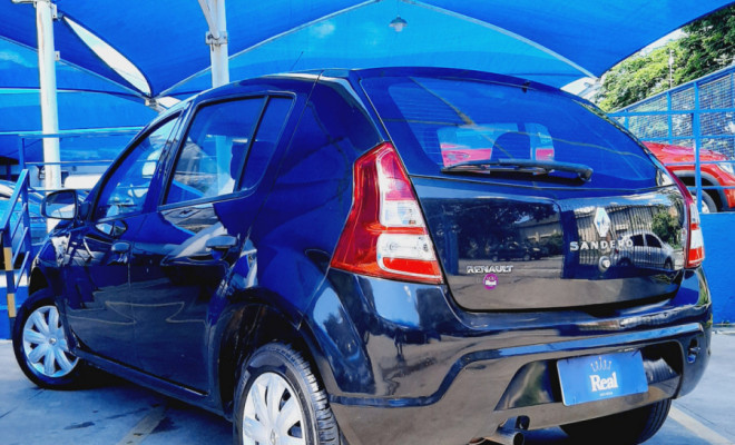 Renault SANDERO Authentique Hi-Flex 1.0 16V 5p 2013 Flex-4