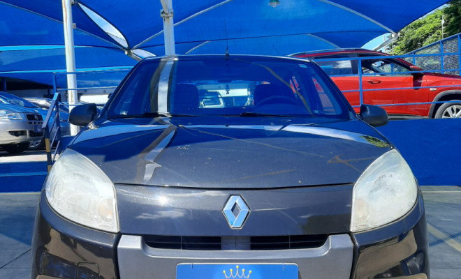 Renault SANDERO Authentique Hi-Flex 1.0 16V 5p 2013 Flex-0