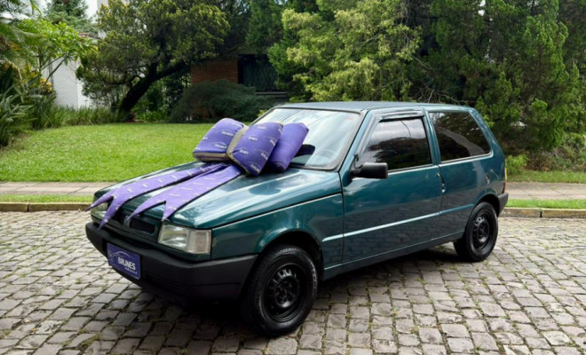 Fiat Uno Mille/ Mille EX/ Smart 2p 2001 Álcool-4