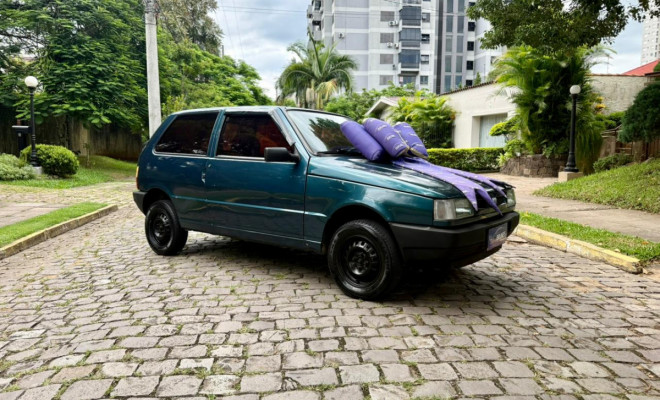 Fiat Uno Mille/ Mille EX/ Smart 2p 2001 Álcool-1