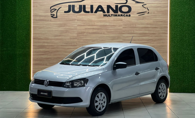 VW - VolksWagen Gol (novo) 1.0 Mi Total Flex 8V 4p 2013 Flex-0