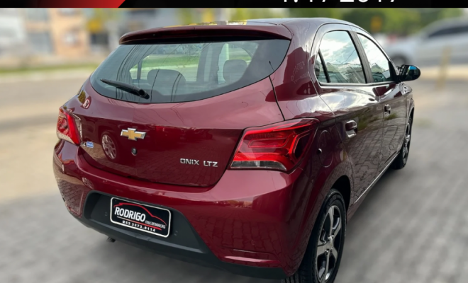 GM - Chevrolet ONIX HATCH LTZ 1.4 8V FlexPower 5p Mec. 2017 Flex-1