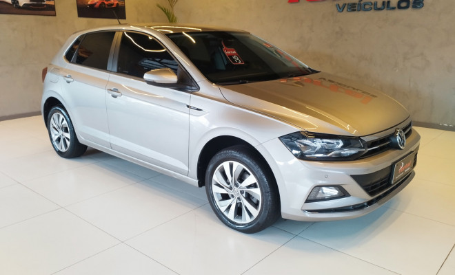 VW - VolksWagen Polo Highline 200 TSI 1.0 Flex 12V Aut. 2019 Flex C/IPVA 2026 PAGO-0