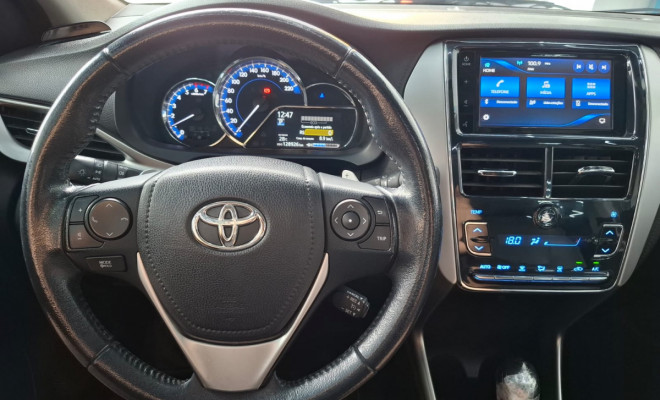 Toyota YARIS XLS Sedan 1.5 Flex 16V 4p Automático 2019 com Teto Solar.-8