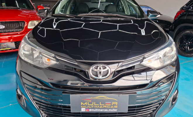 Toyota YARIS XLS Sedan 1.5 Flex 16V 4p Automático 2019 com Teto Solar.-0