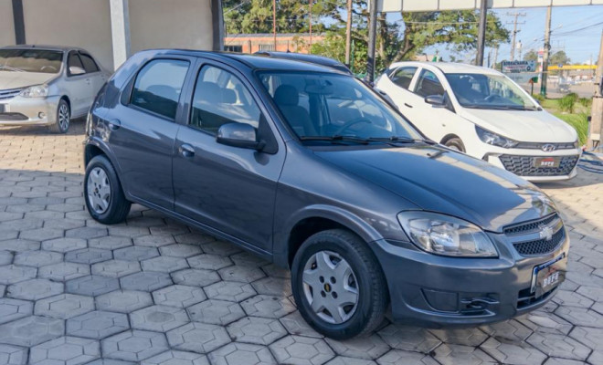 GM - Chevrolet Celta Spirit/ LT 1.0 MPFI 8V FlexP. 5p 2013 Flex-0