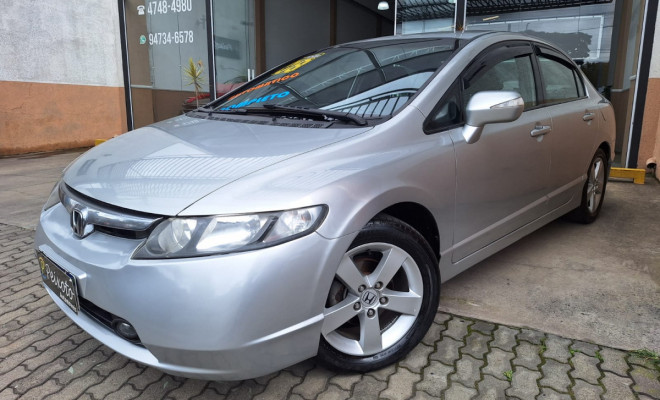 Honda Civic Sedan LXS 1.8/1.8 Flex 16V Aut. 4p 2008 Gasolina