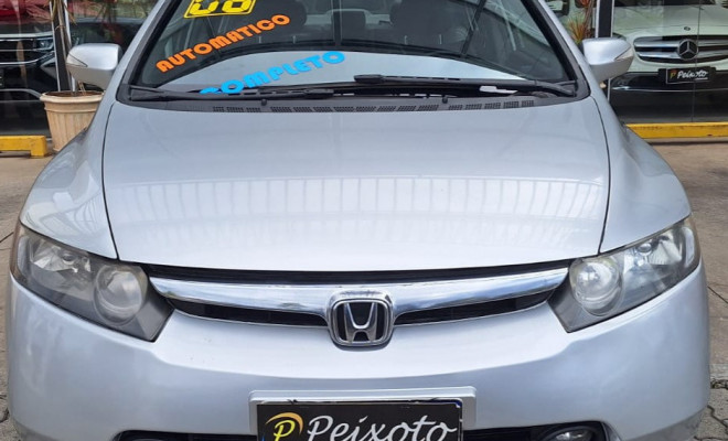 Honda Civic Sedan LXS 1.8/1.8 Flex 16V Aut. 4p 2008 Gasolina-3