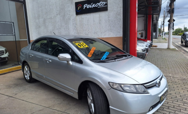 Honda Civic Sedan LXS 1.8/1.8 Flex 16V Aut. 4p 2008 Gasolina-2
