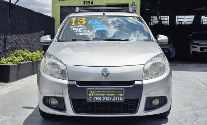 Renault SANDERO Expression Hi-Flex 1.0 16V 5p 2013 Flex-0