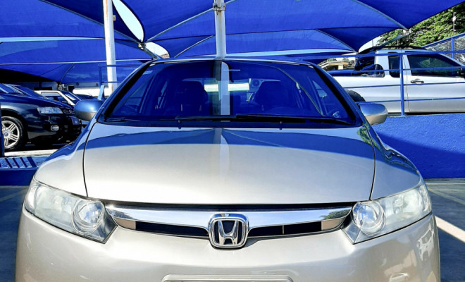 Honda Civic Sedan LXS 1.8/1.8 Flex 16V Mec. 4p 2008 Flex-0