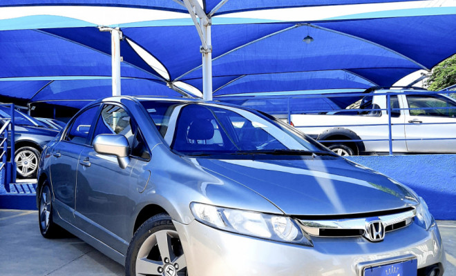 Honda Civic Sedan LXS 1.8/1.8 Flex 16V Mec. 4p 2008 Flex-1