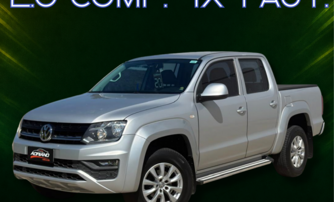 Amarok Comfortline CD 2.0 4x4 Aut. Diesel 2020 | FORÇA, CONFORTO E PRONTA PARA O TRABALHO