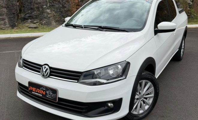 VW - VolksWagen Saveiro Trendline 1.6 T.Flex 8V CD 2015 Flex-0