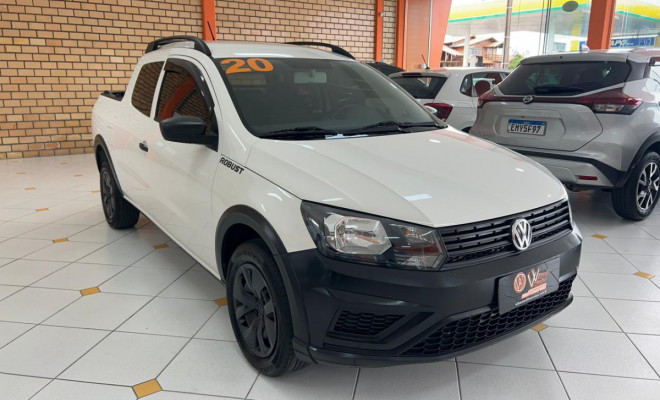 VW - VolksWagen Saveiro Robust 1.6 Total Flex 8V CD 2020 Flex-1