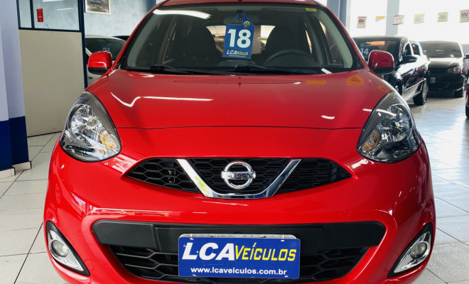 Nissan MARCH SL 1.6 16V FlexStart 5p Aut. 2018 Flex-0