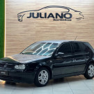 REPASSE - VW - VolksWagen Golf 1.6Mi/ 1.6Mi Gener./Black & Silver 2004 Gasolina-0