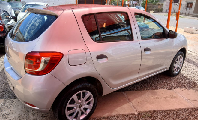 Renault SANDERO Authentique Hi-Power 1.0 16V 5p 2016 Flex-4