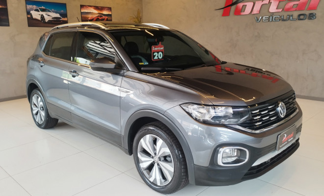 VW - VolksWagen T-Cross Hig. 250 TSI 1.4 Flex 16V 5p Aut 2020 Flex C/IPVA 2026 PAGO-0