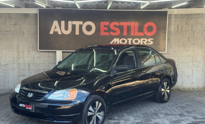 Honda Civic Sedan LX 1.7 16V 115cv Mec. 4p 2003 Gasolina-0