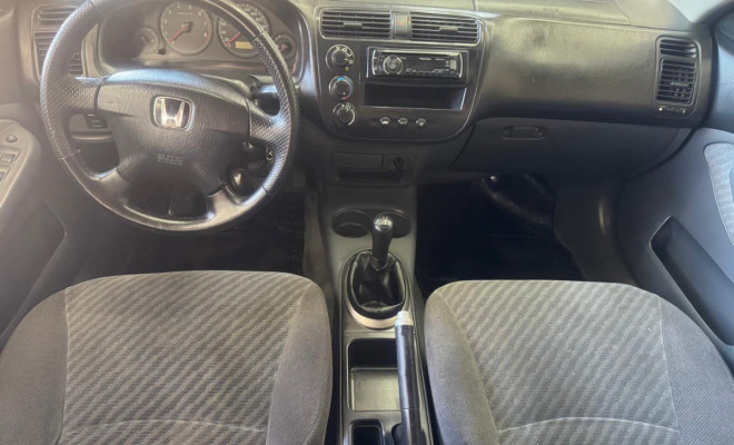 Honda Civic Sedan LX 1.7 16V 115cv Mec. 4p 2003 Gasolina-3