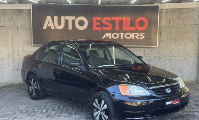 Honda Civic Sedan LX 1.7 16V 115cv Mec. 4p 2003 Gasolina