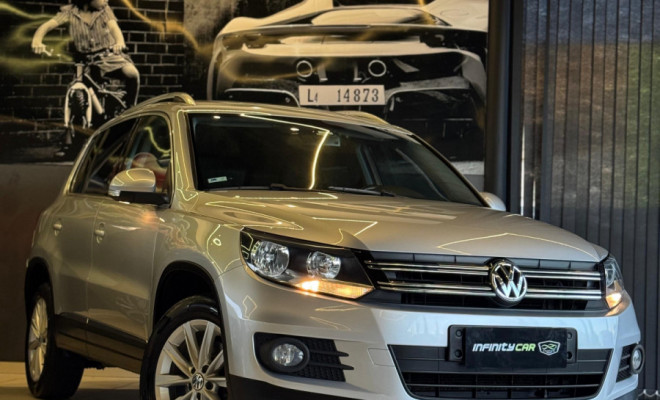 VW - VolksWagen TIGUAN 2.0 TSI 16V 200cv Tiptronic 5p 2014 Gasolina-0