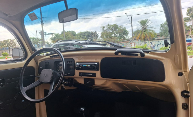 VW - VolksWagen Fusca 1984 Álcool-8