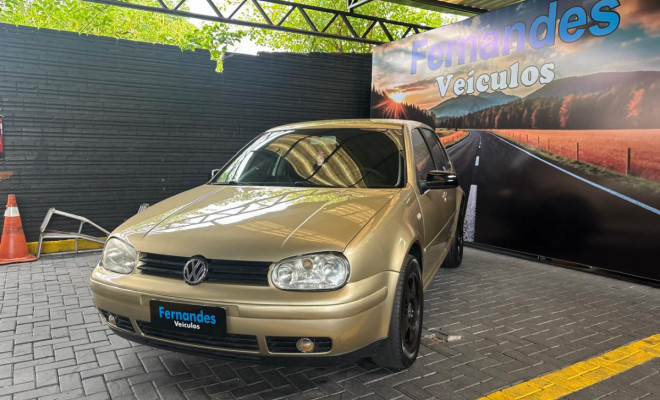 VW - VolksWagen Golf 1.6Mi/ 1.6Mi Gener./Black & Silver 2001 Gasolina