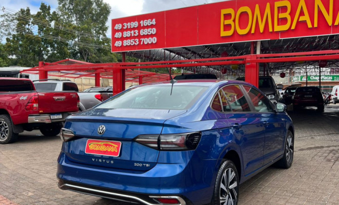 VW - VolksWagen VIRTUS Highline 200 TSI 1.0 Flex 12V Aut 2024 Flex-3