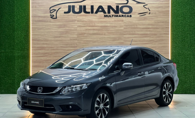 Honda Civic Sedan LXR 2.0 Flexone 16V Aut. 4p 2015 Flex-0